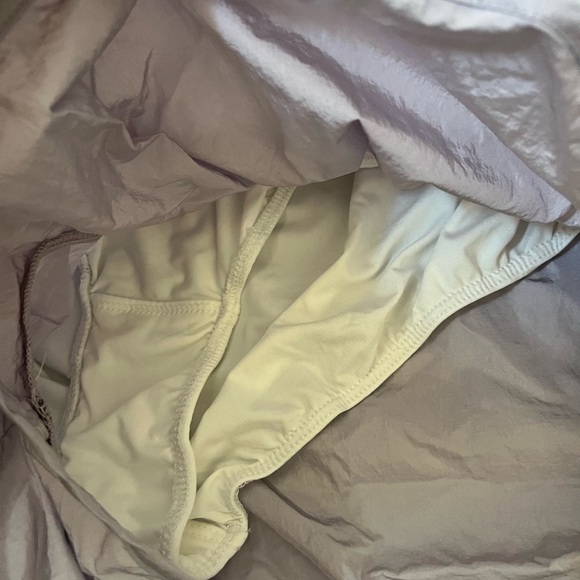 Free People Movement Shorts Way Home Women's Purple Lilac Lined High Rise L - Picture 3 of 5